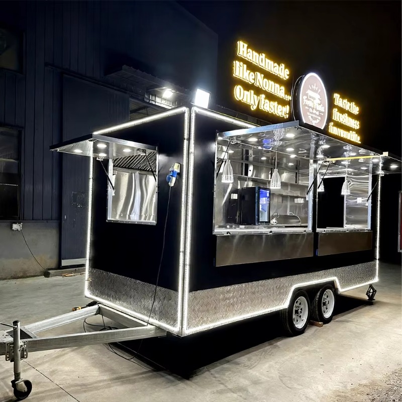 Food Snacks Business - عربة طعام متنقلة، كشك وجبات خفيفة