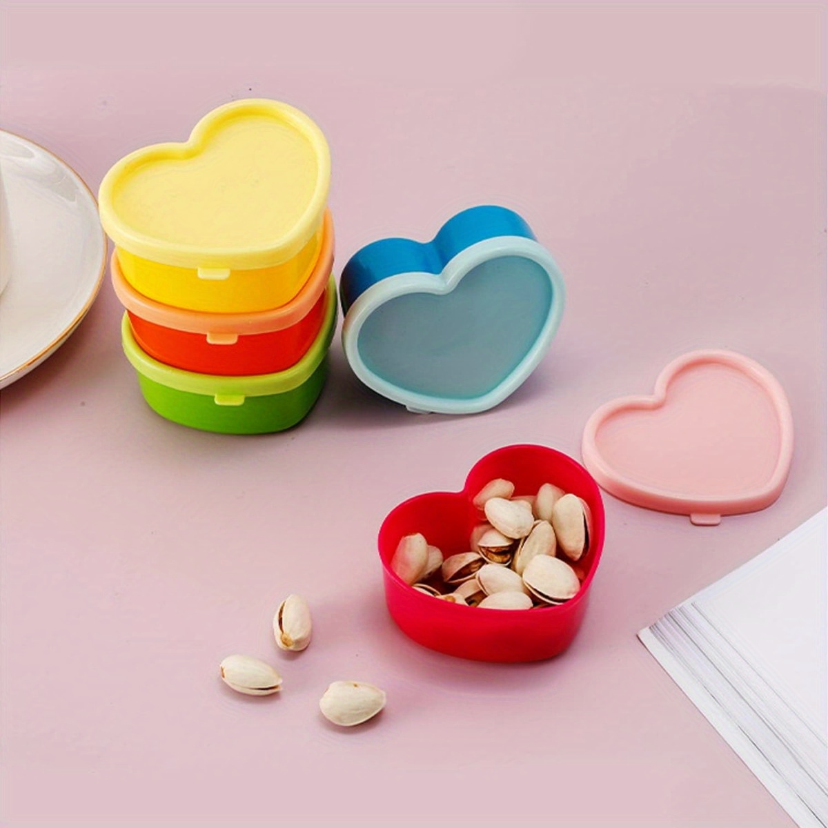 Food Snacks Packaging - 5 قطع من صناديق تخزين صغيرة