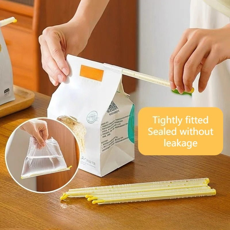 Food Snacks Packaging - مجموعة من مشابك إغلاق الأكياس الغذائية،