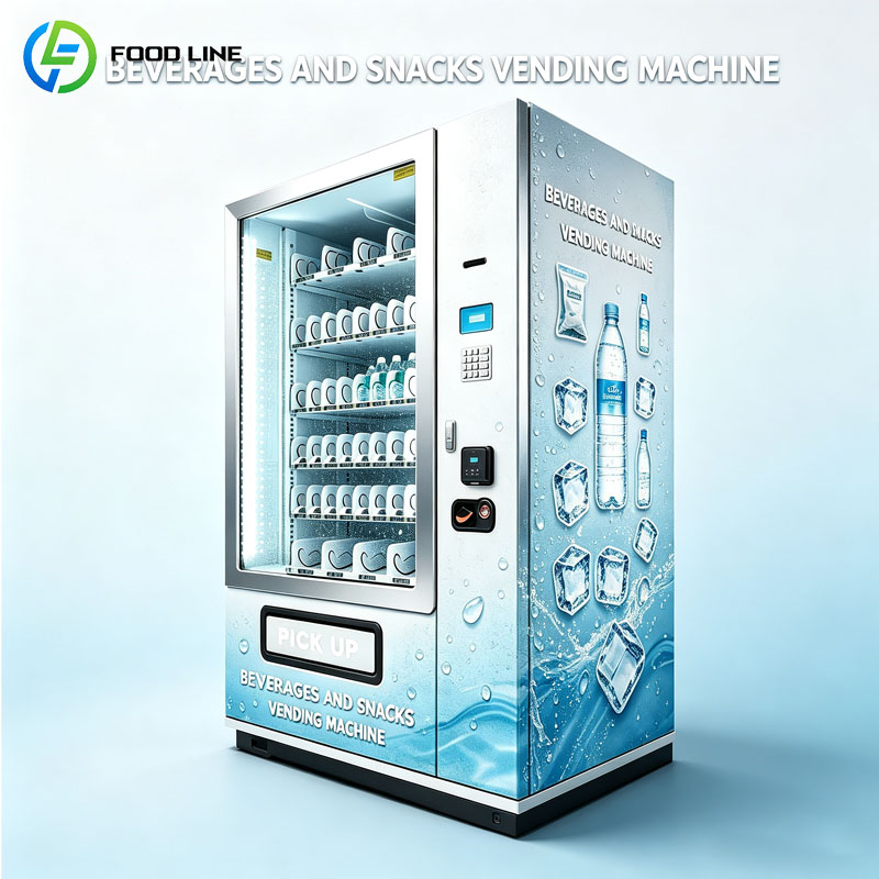 Food Snacks Business - آلة بيع المشروبات التجارية، موزع أوتوماتيكي