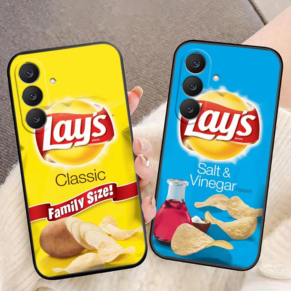 جراب هاتف سيليكون بتصميم ليز ( - مراجعة Food Snacks Quotes وسعره