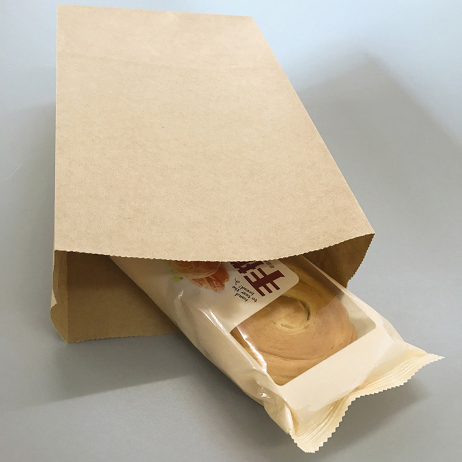 100 قطعة من أكياس الورق الكراف - مراجعة Food Snacks Packaging وسعره