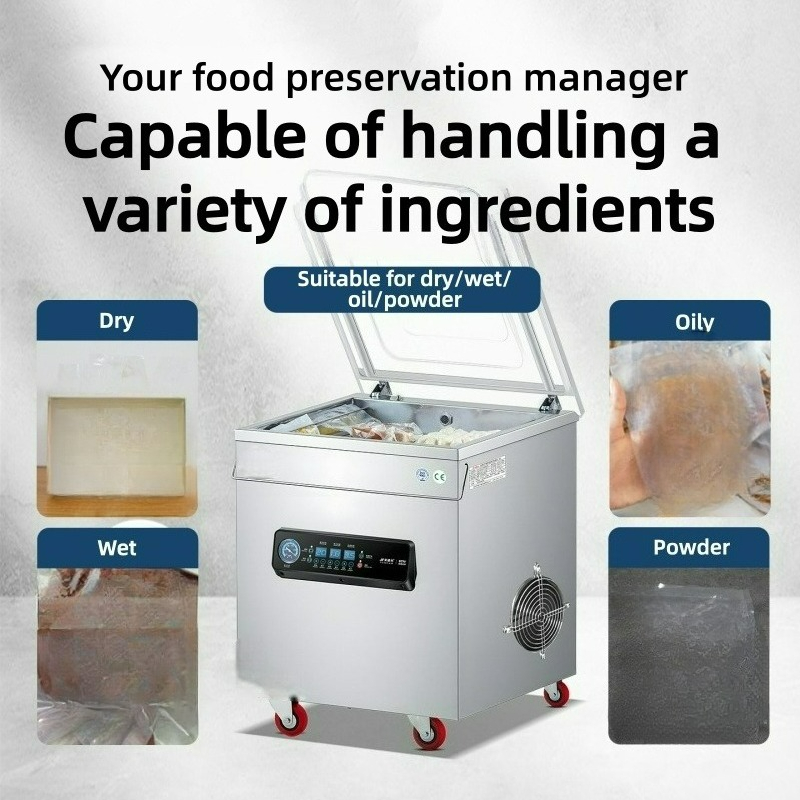 آلة تغليف بالتفريغ الهوائي مع  - مراجعة Food Snacks Packaging وسعره