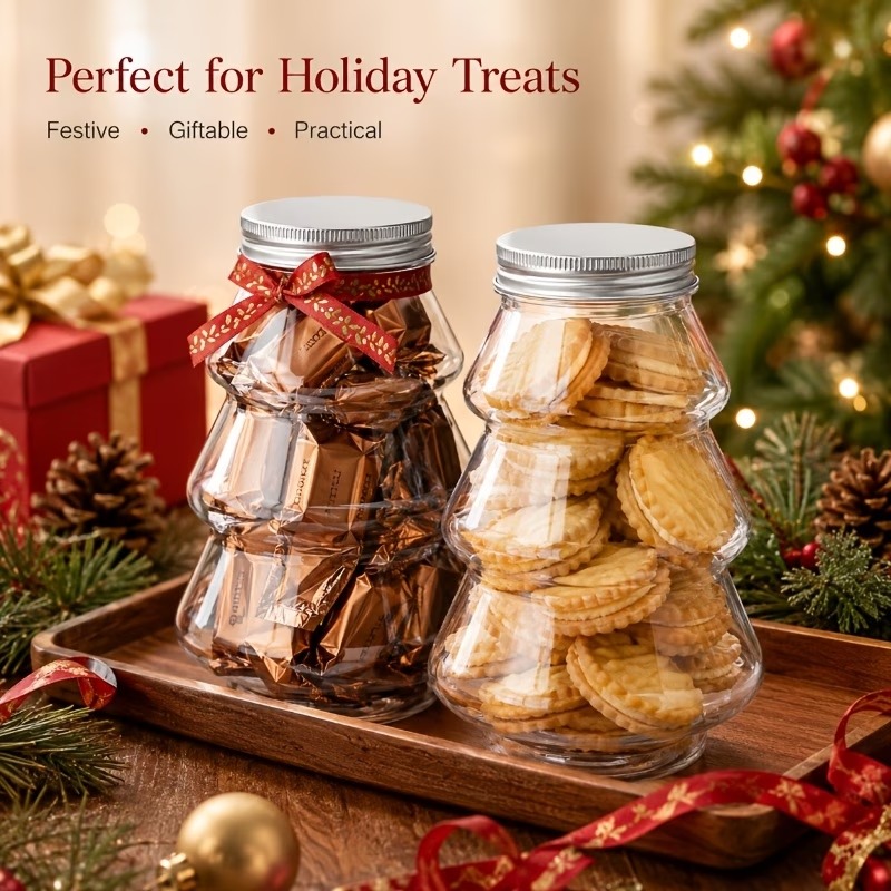 حاوية طعام على شكل شجرة عيد ال - مراجعة Xmas Food Snacks وسعره