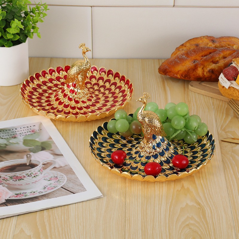 طبق فواكه على شكل طاووس، وجبات - مراجعة Food Platter Snacks وسعره