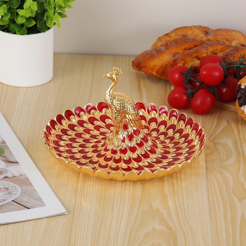 طبق فواكه على شكل طاووس، وجبات - مراجعة Food Platter Snacks وسعره