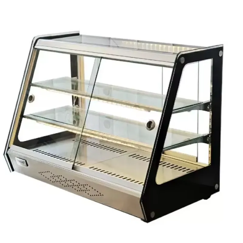 خزانة عرض زجاجية تجارية لتسخين - مراجعة Snacks Food Warmer وسعره