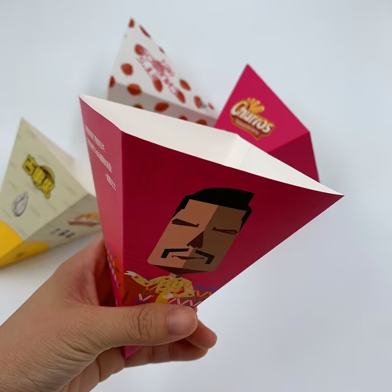 100 قطعة من صناديق تغليف الطعا - مراجعة Food Snacks In Spanish وسعره