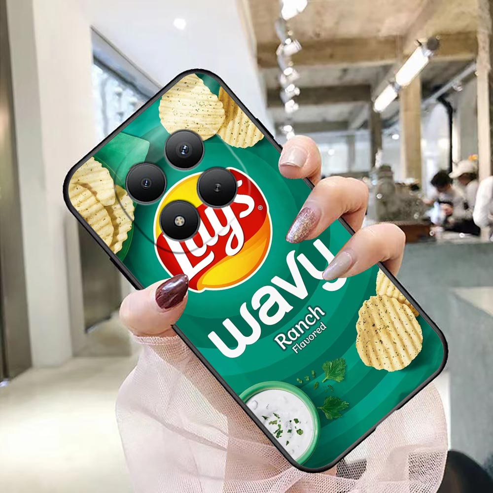 غطاء هاتف لـ Xiaomi Redmi Note - مراجعة Food Snacks Quotes وسعره