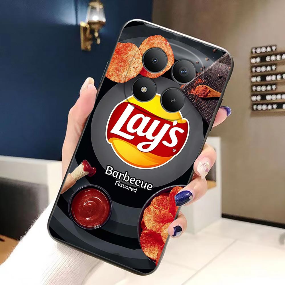 غطاء هاتف لـ Xiaomi Redmi Note - مراجعة Food Snacks Quotes وسعره