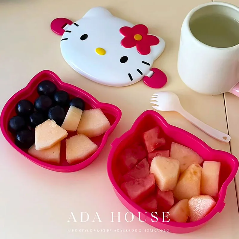 علبة غداء لطيفة على شكل هيلو ك - مراجعة Food Snacks Packaging وسعره