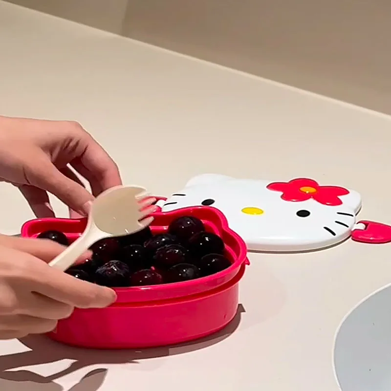 علبة غداء لطيفة على شكل هيلو ك - مراجعة Food Snacks Packaging وسعره