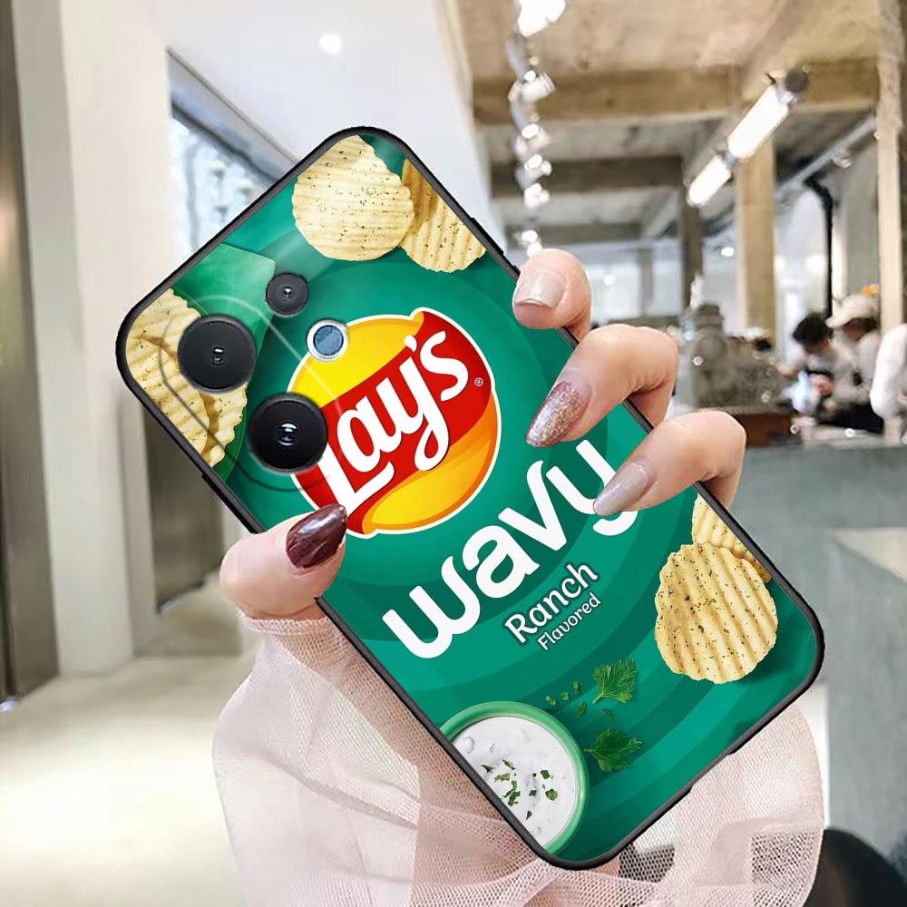 جراب هاتف جديد بتصميم وجبة خفي - مراجعة Food Snacks Quotes وسعره